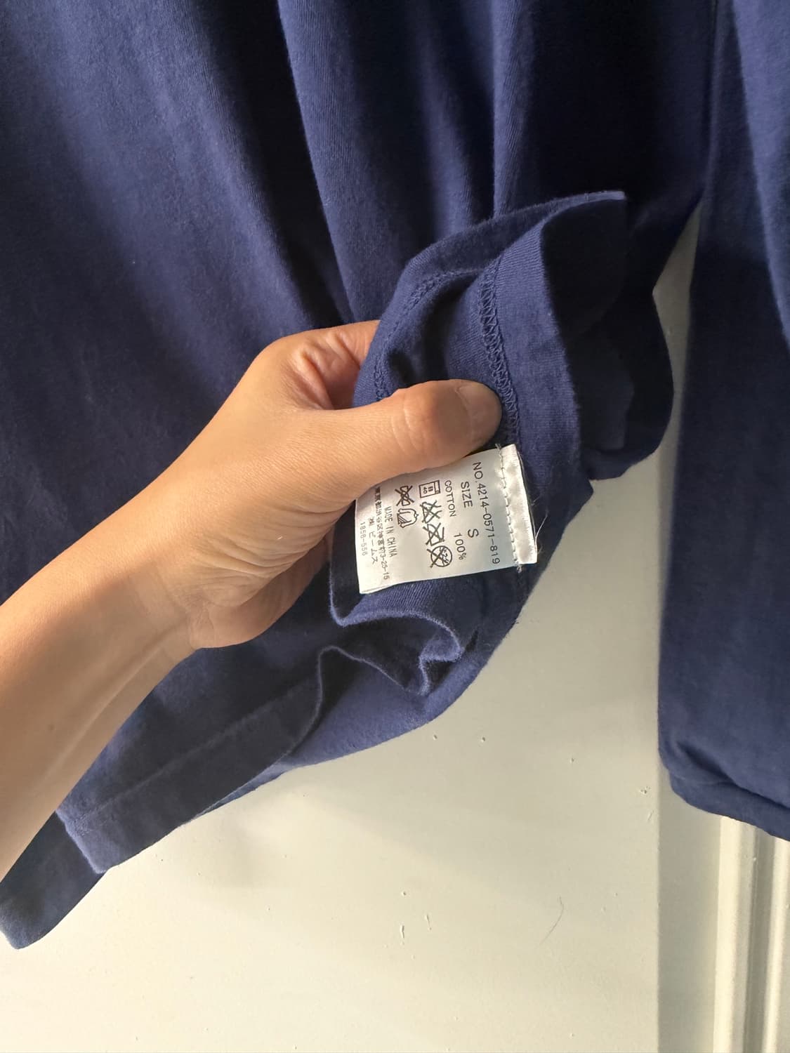 일본빈티지 빔즈 레터링 롱슬리브 상품이미지8