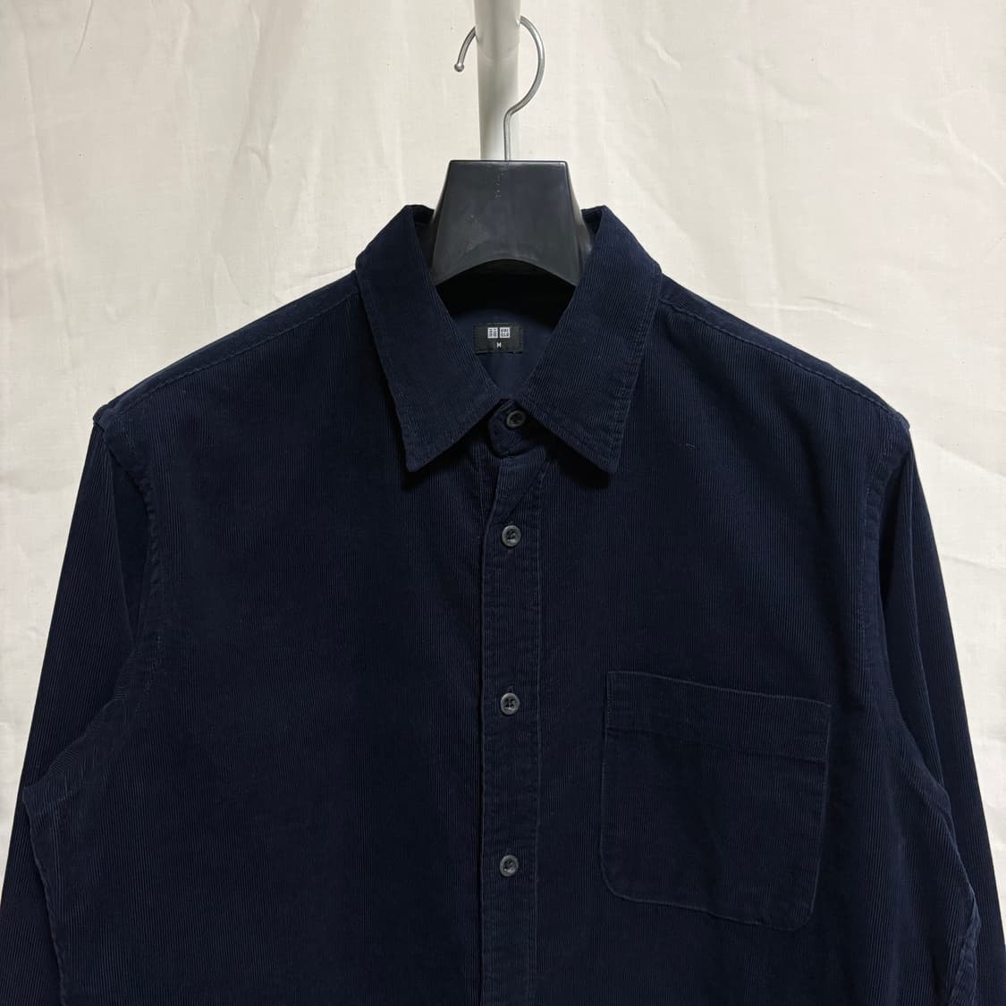 유니클로 코듀로이 셔츠 / 네이비, M 상품이미지2