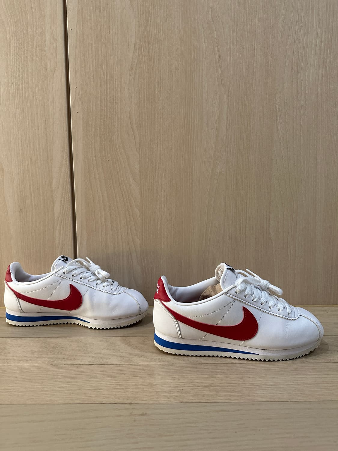 나이키 코르테즈 흰빨파 235 상품이미지4