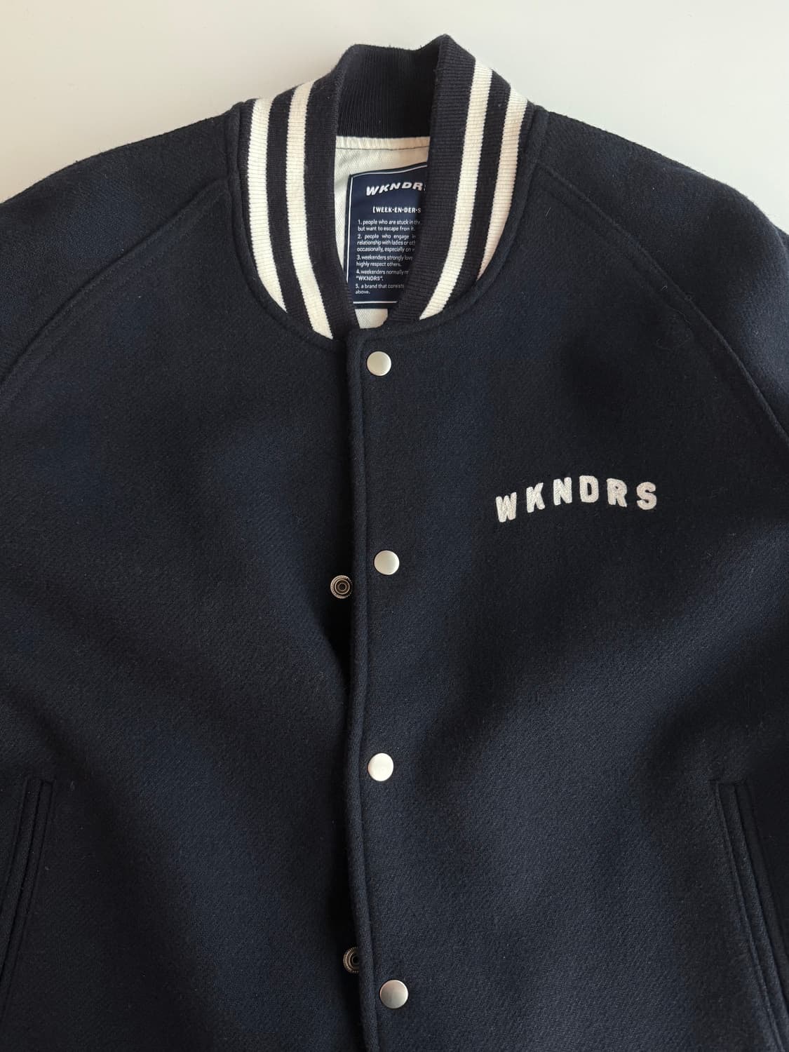 위캔더스 스타디움 야구자켓 상품이미지3