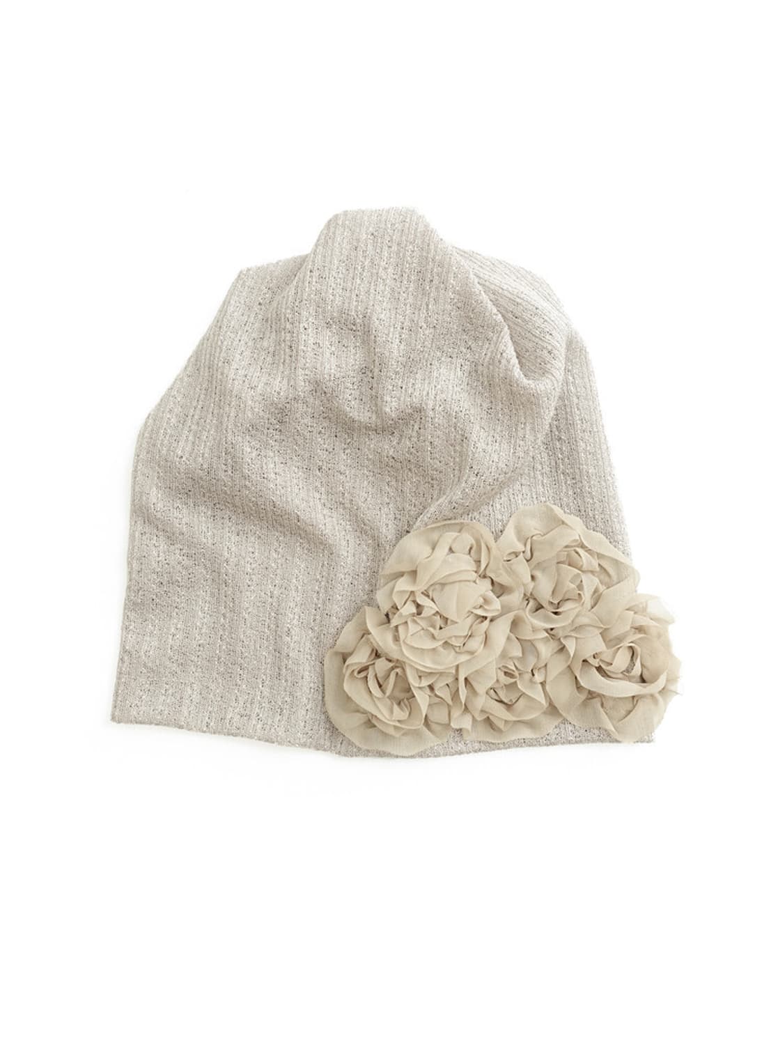 샵페어리 플라워 비니 ruffled bouquet beanie 베이지 상품이미지2