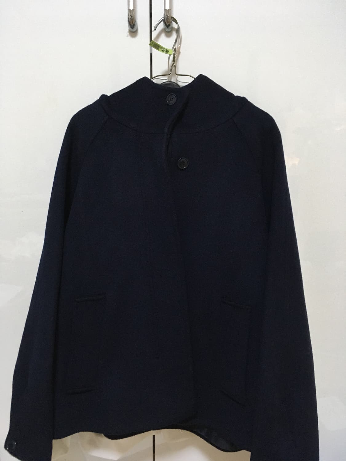타입서비스 코트 TYPESERVICE Hooded Half Coat 상품이미지1