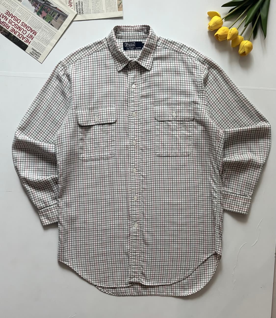 Polo 폴로랄프로렌 웨스턴 체크 셔츠 상품이미지2