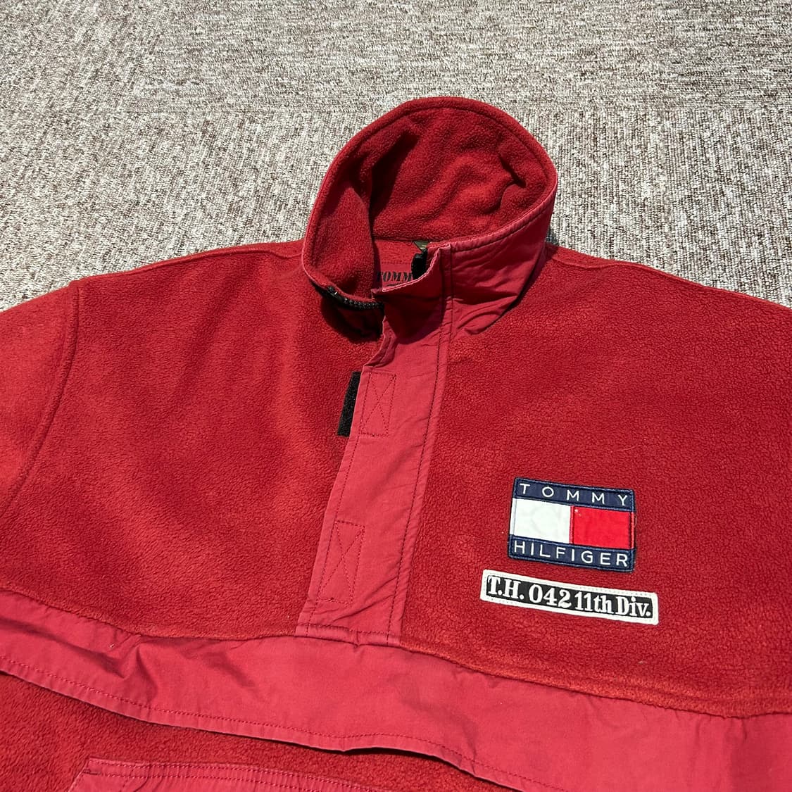 XL) 타미힐피거 플리스 후리스 아노락  상품이미지6