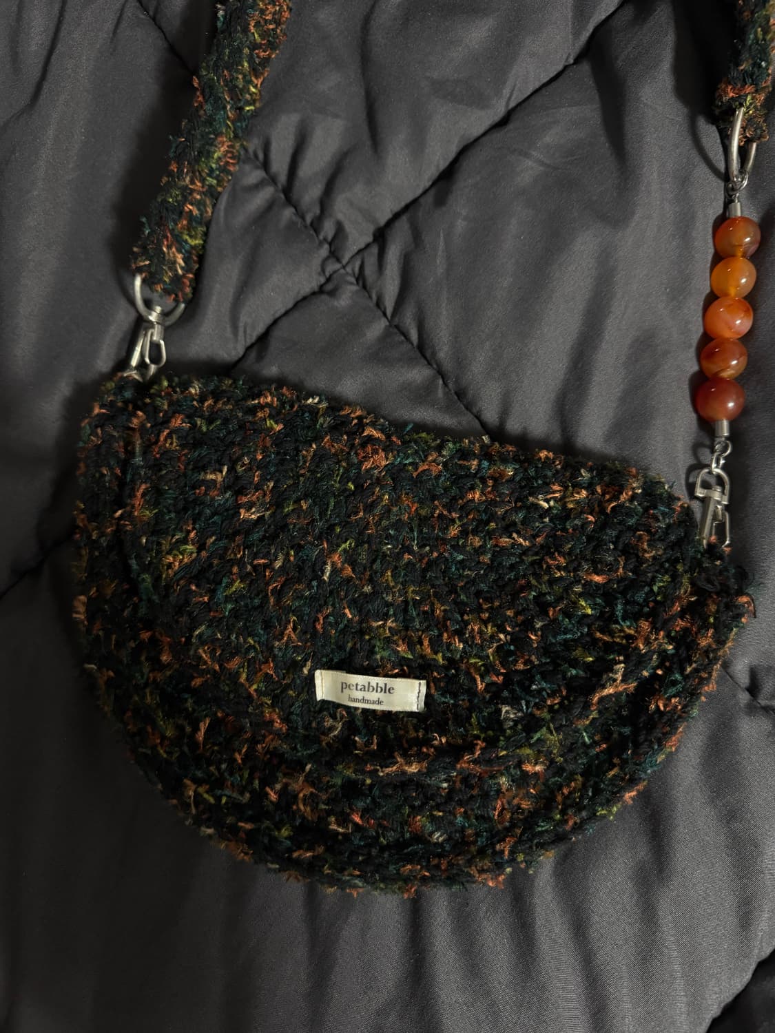 petable 뜨개 핸드메이드 숄더백 상품이미지2