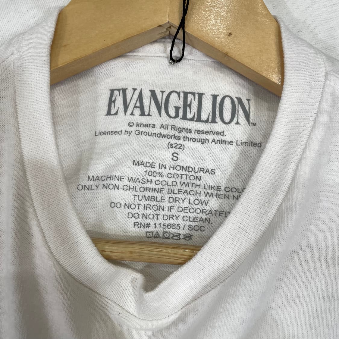 (S) EVANGELION 에반게리온 빈티지 반팔 상품이미지7