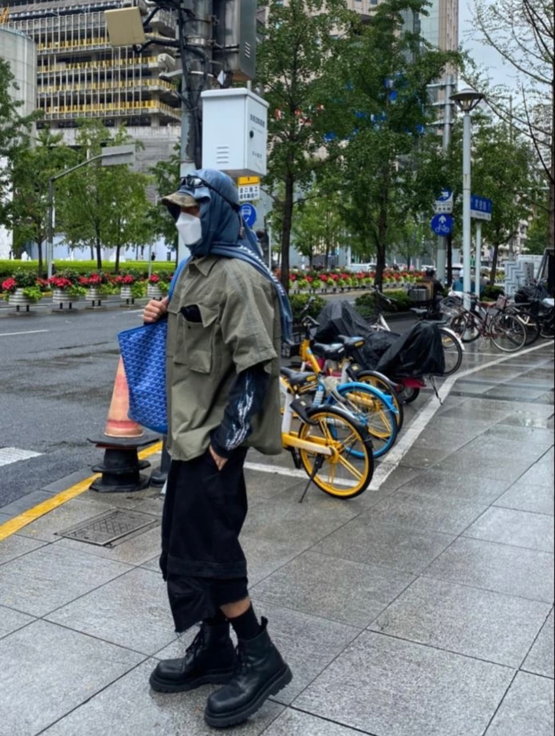 파프롬왓 오버사이즈 워크셔츠 상품이미지4