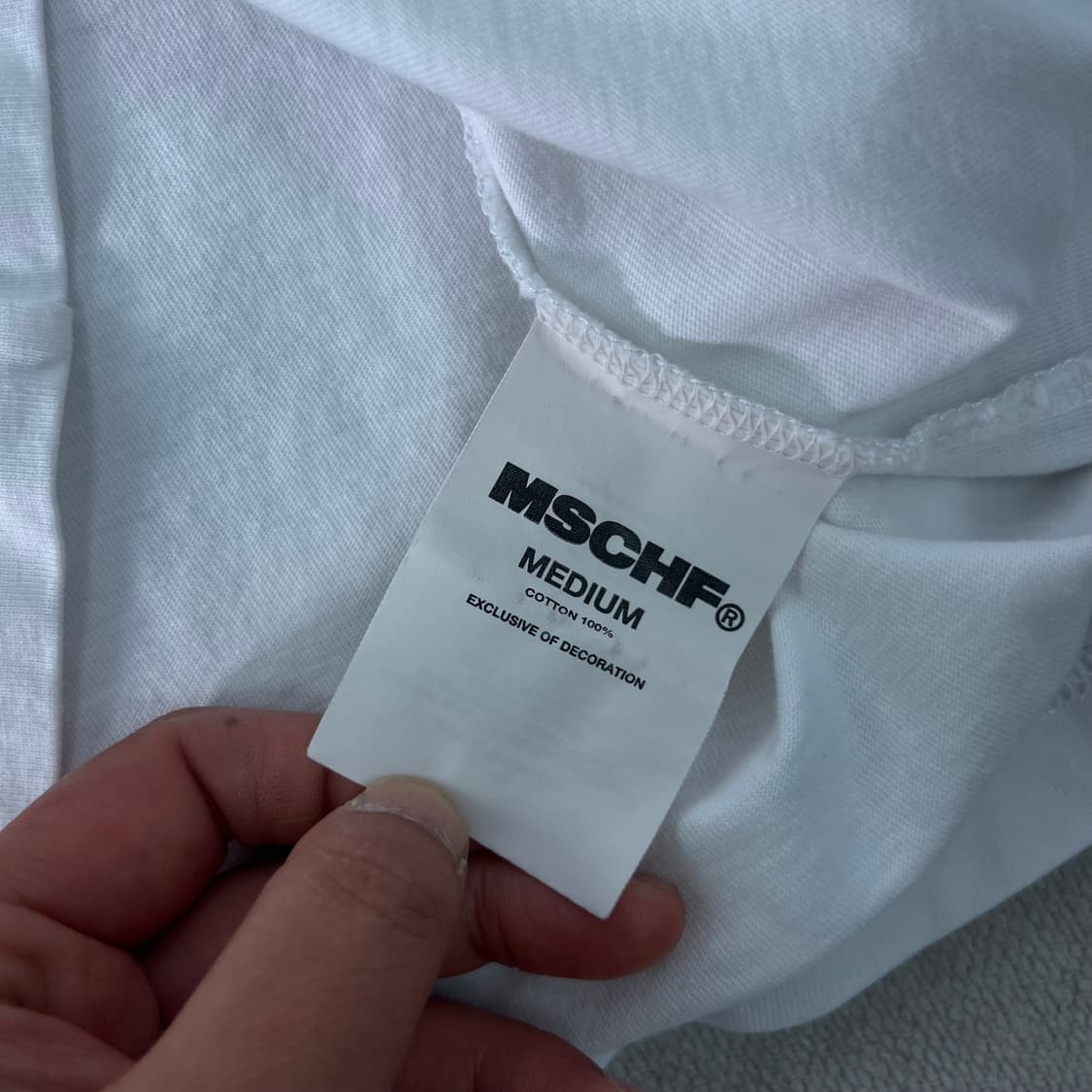 95 미스치프 백로고 반팔 티셔츠 상품이미지7