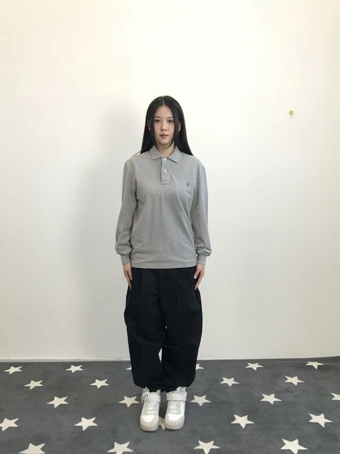 Polo Ralph Lauren Grey Long Sleeve Polo  상품이미지1