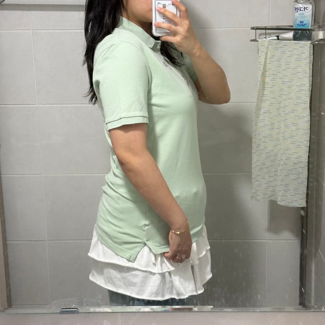 대대장) 나이키 애플민트🍏 슬림핏 pk 티셔츠 M 상품이미지4