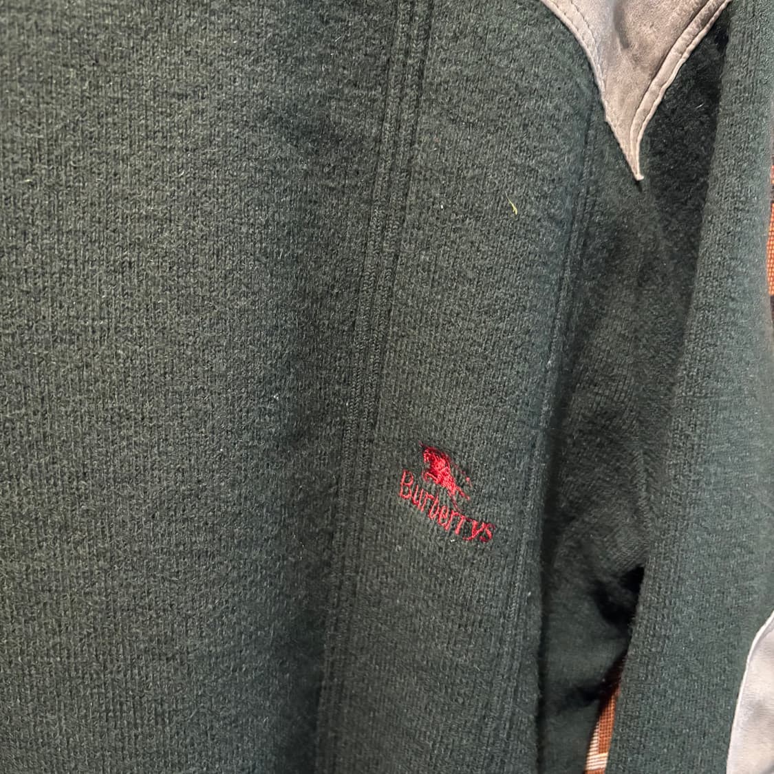 버버리 90‘s 코만도 엘보패치 니트 상품이미지5