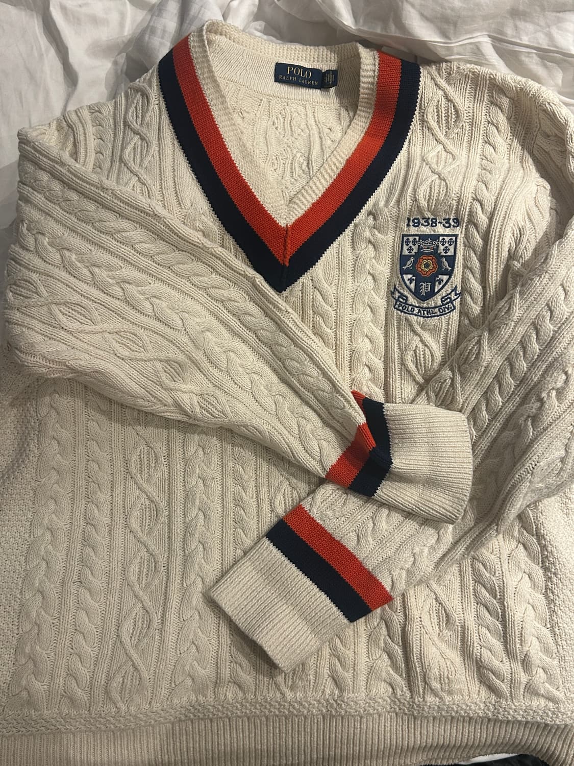 (네고가능)폴로랄프로렌 크리켓니트 XL 상품이미지1