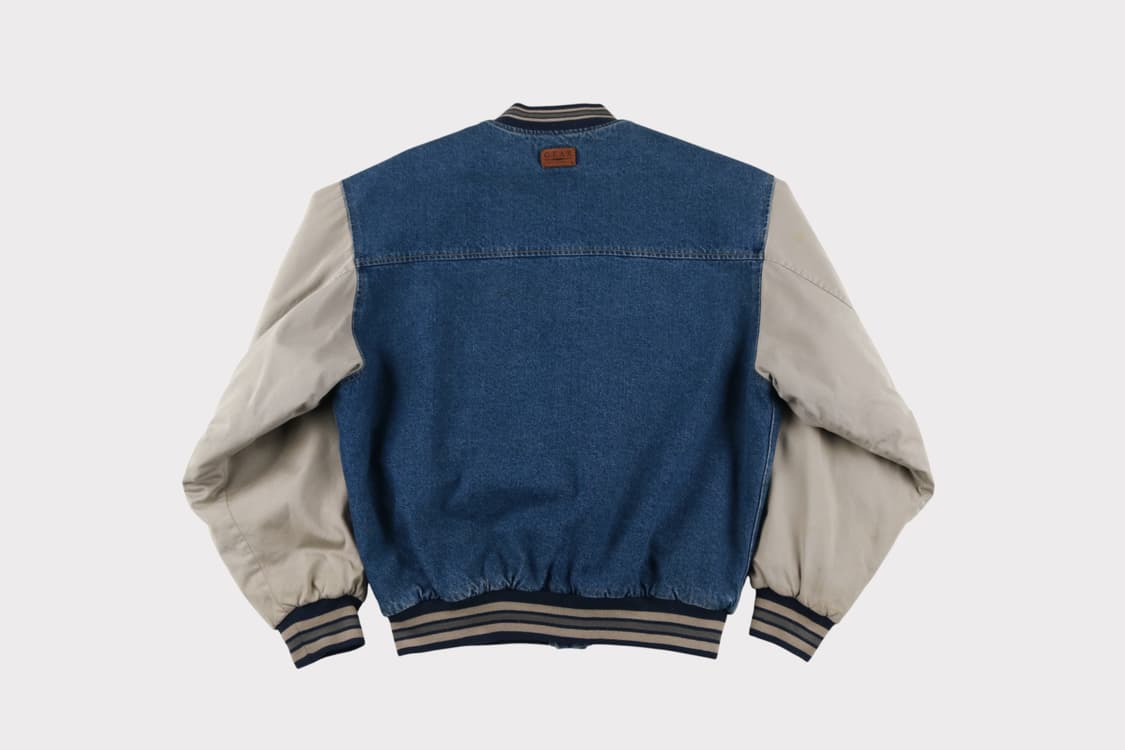 [M] 00's 기어 포 스포츠 데님 바시티 자켓 상품이미지8
