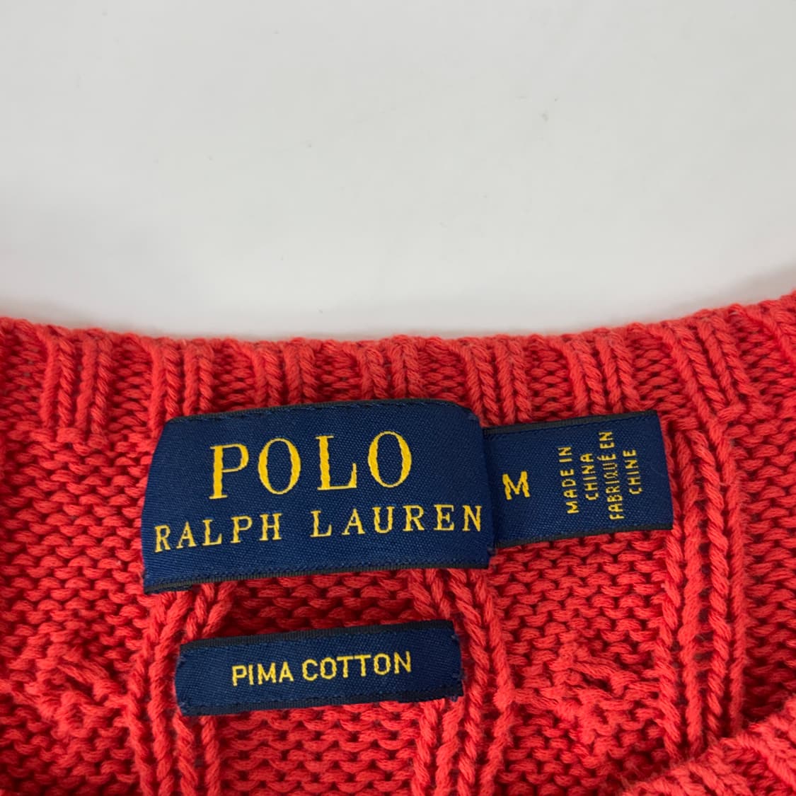 폴로 피마코튼 니트  상품이미지7