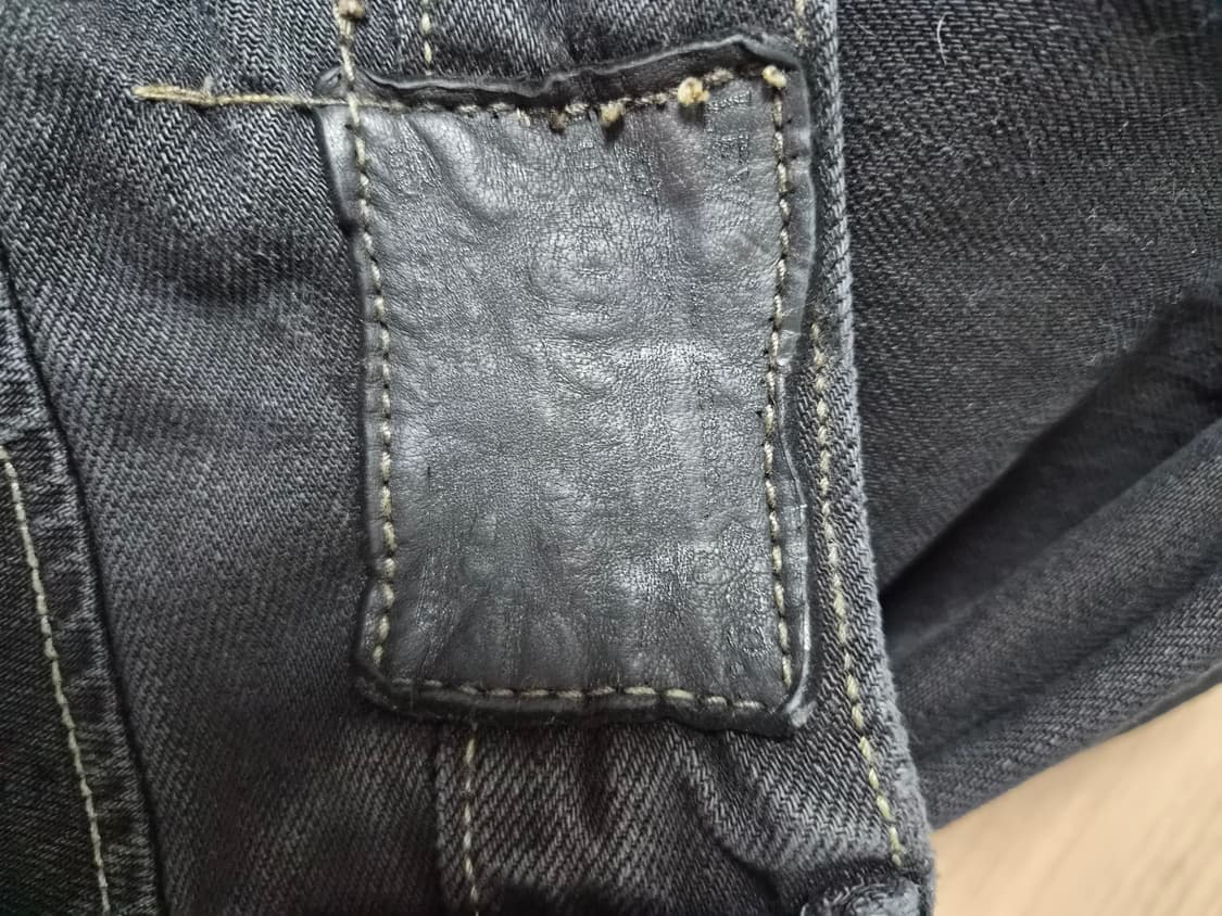 리바이스 스트레이트 블랙 데님 팬츠 30사이즈 P-116 상품이미지4