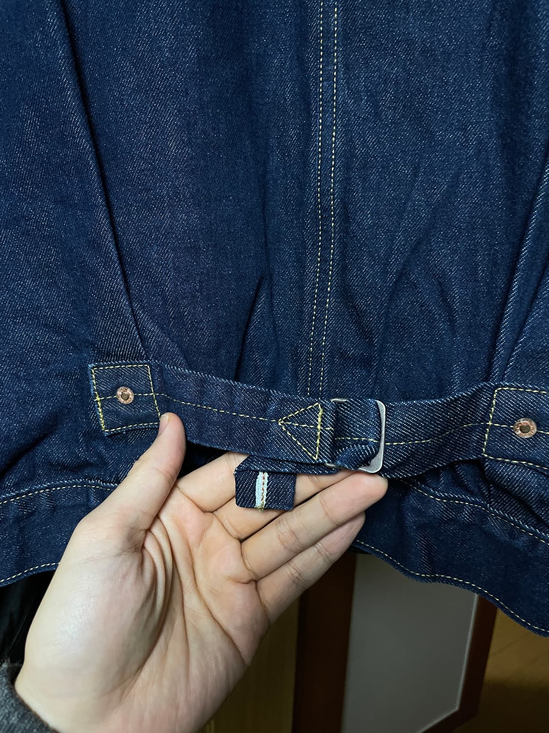 리바이스 x 저널스탠다드 별주 타입1 데님 자켓 XXL 상품이미지5