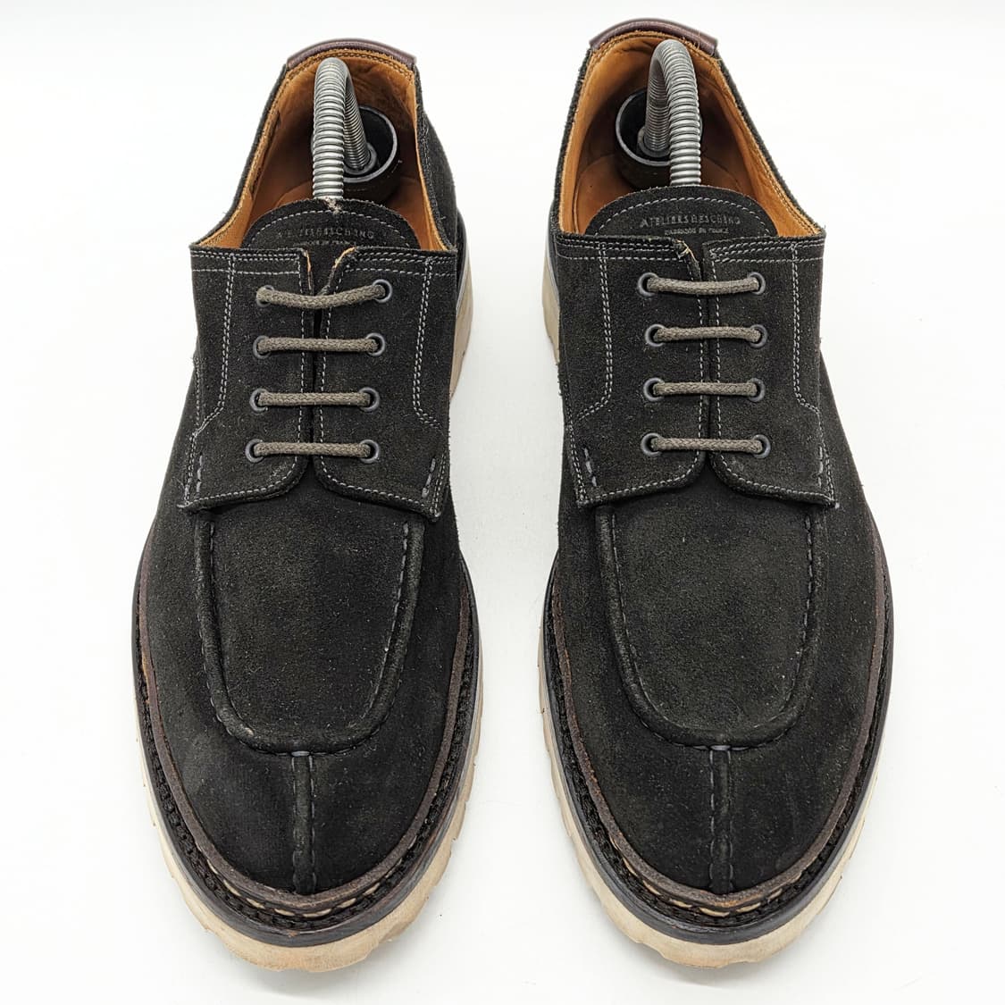  아틀리에 에슝 스웨이드 더비 슈즈 그레이 (8)  상품이미지5