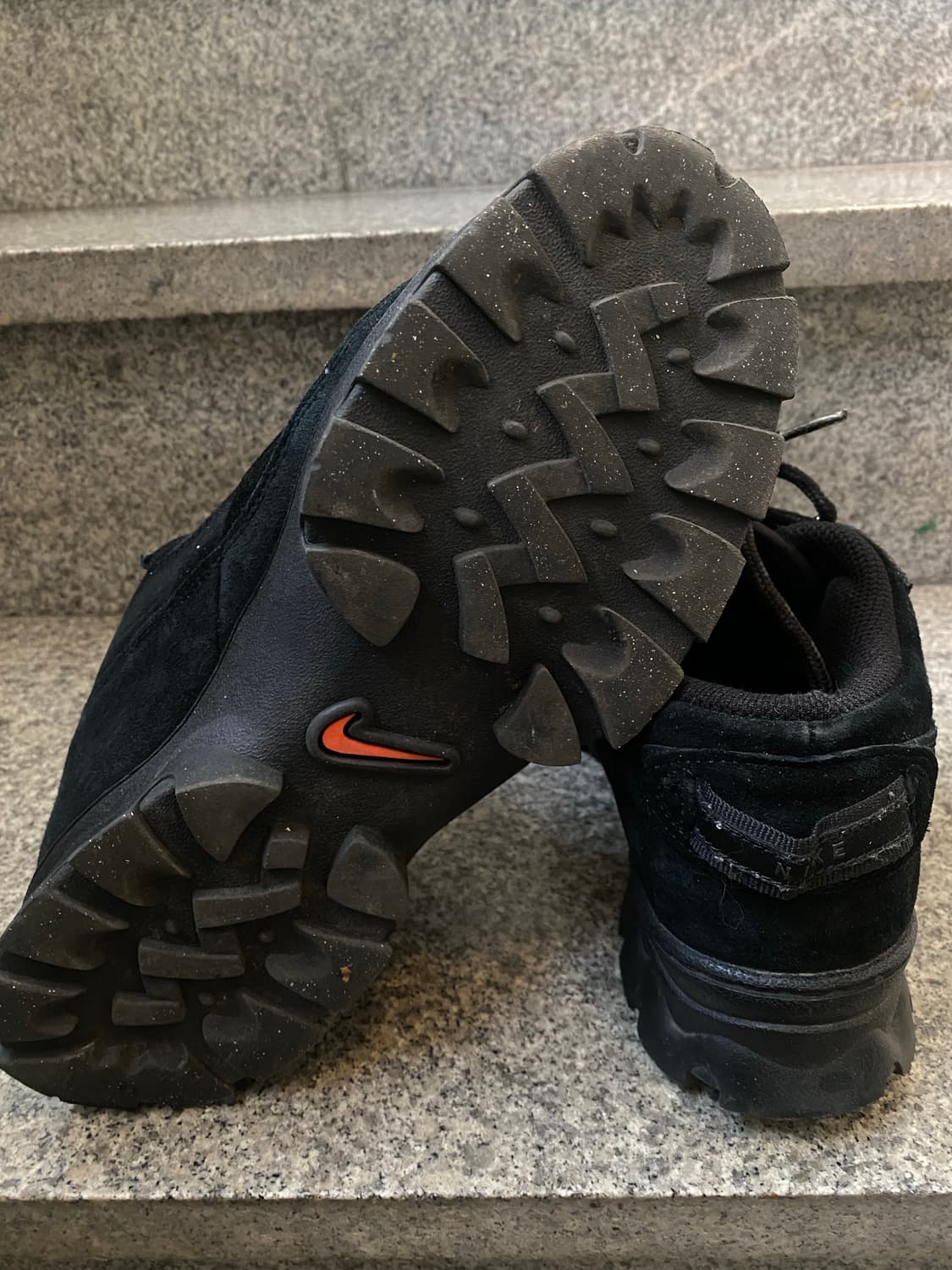 나이키 라하르 로우 블랙 스웨이드 245mm 상품이미지5