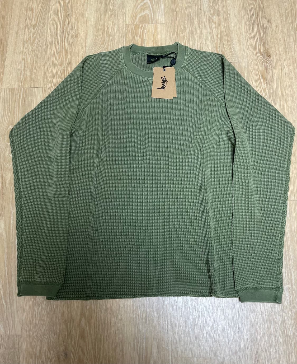 [새상품 M] 스투시 써멀 MANTRA RAGLAN THERMAL 상품이미지3