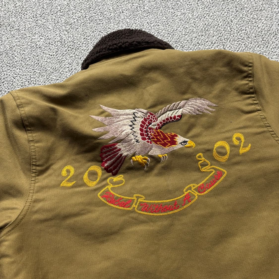 Diafvine N1 자수 양털 자켓 상품이미지5