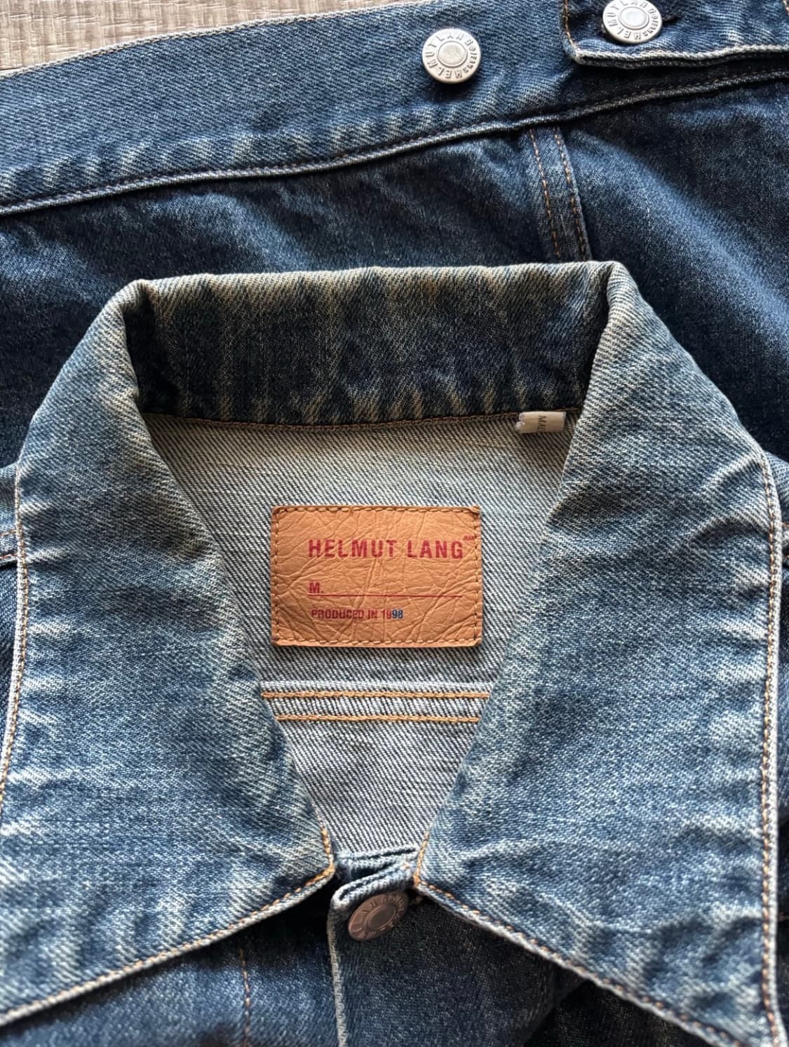 헬무트랭 데님 자켓 90s 상품이미지3