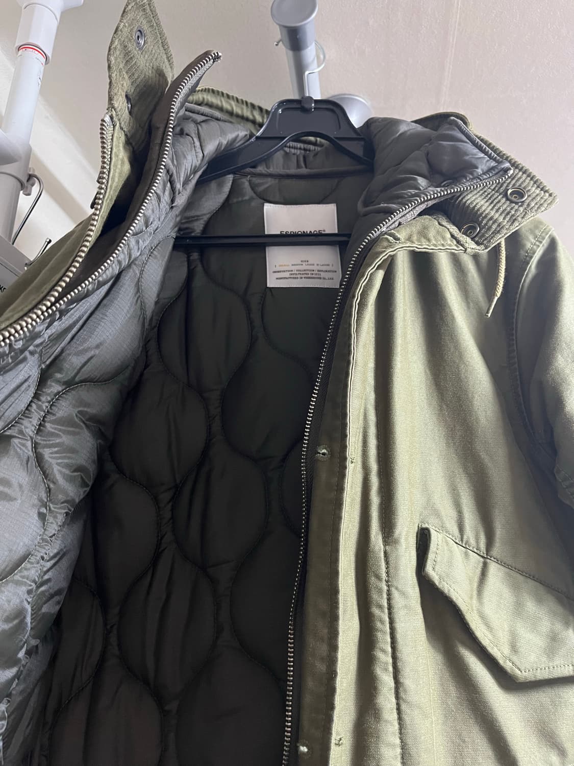 에스피오나지 장진호 파카 상품이미지2