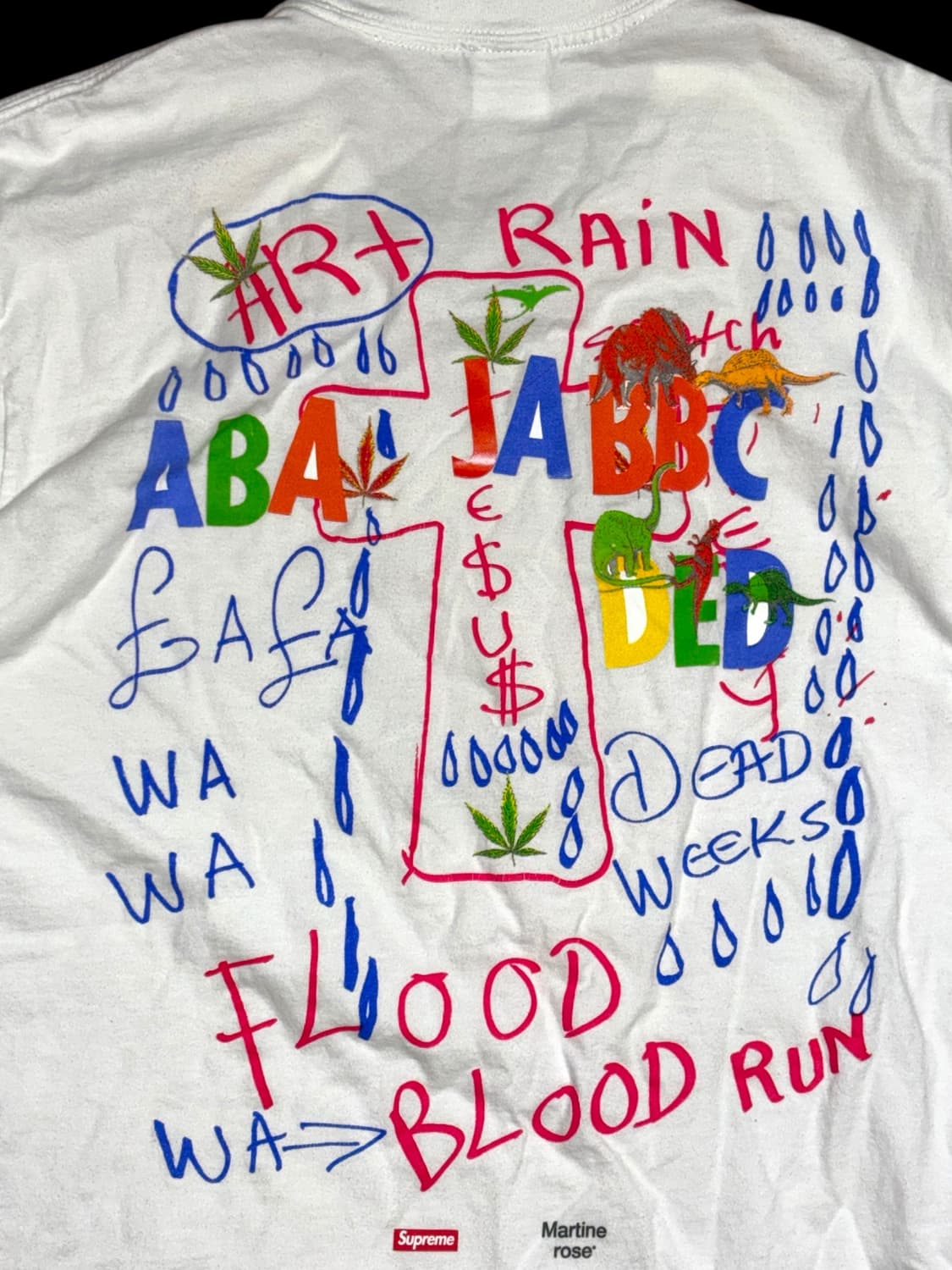 슈프림 x 마틴로즈 콜라보 반팔 상품이미지6