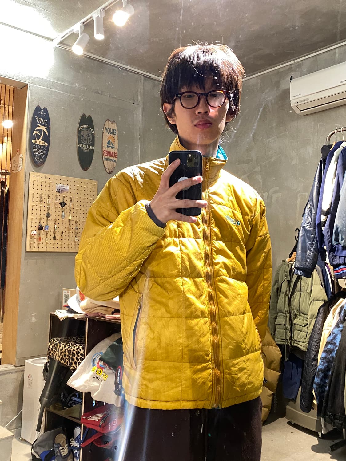 컬럼비아 리버시블 퀄팅 경량패딩 상품이미지1