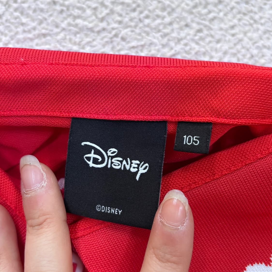 105 디즈니 여성 반팔 카라 티셔츠 0401E 상품이미지3