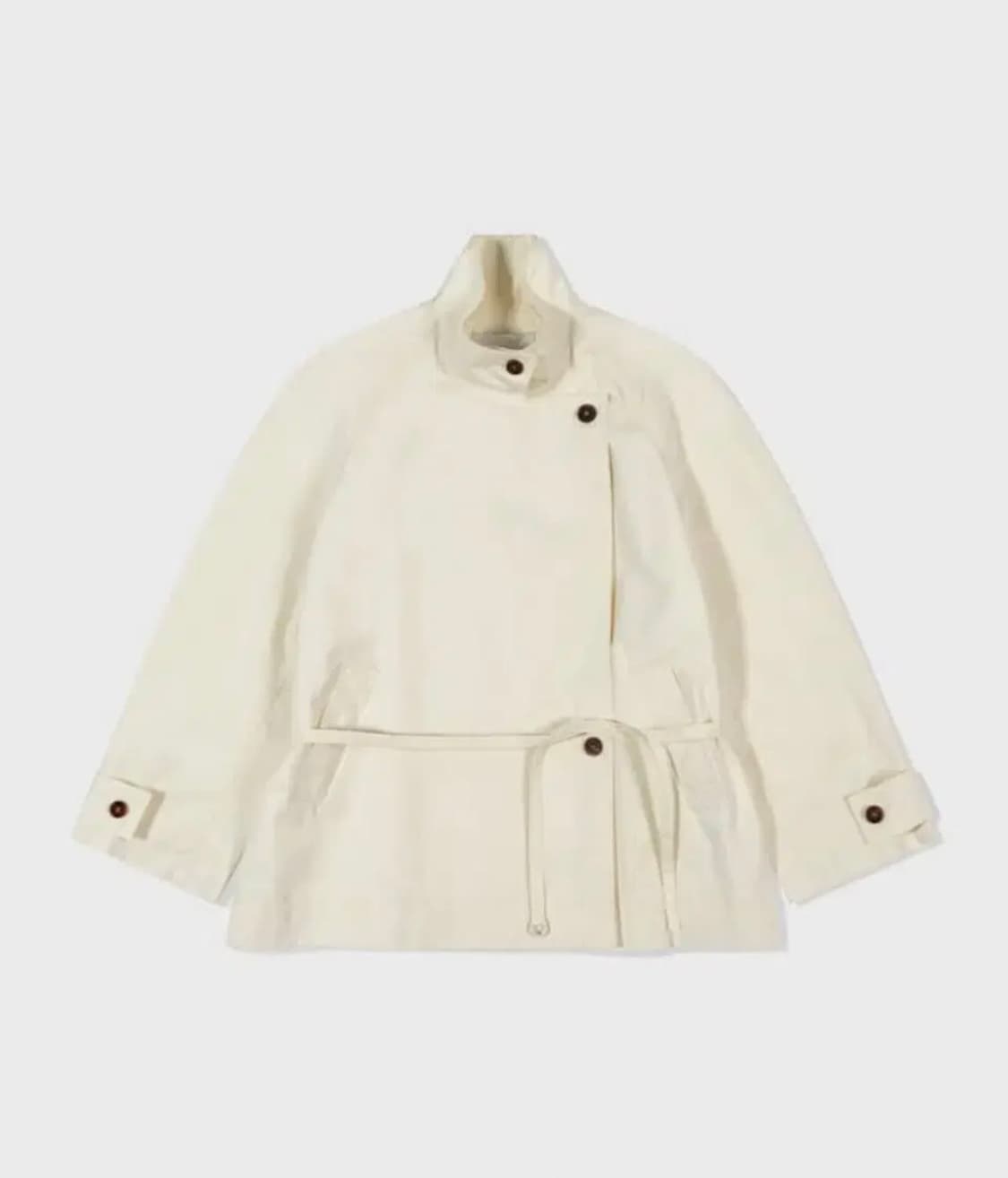 로우클래식 아아보리 트렌치코트 상품이미지2