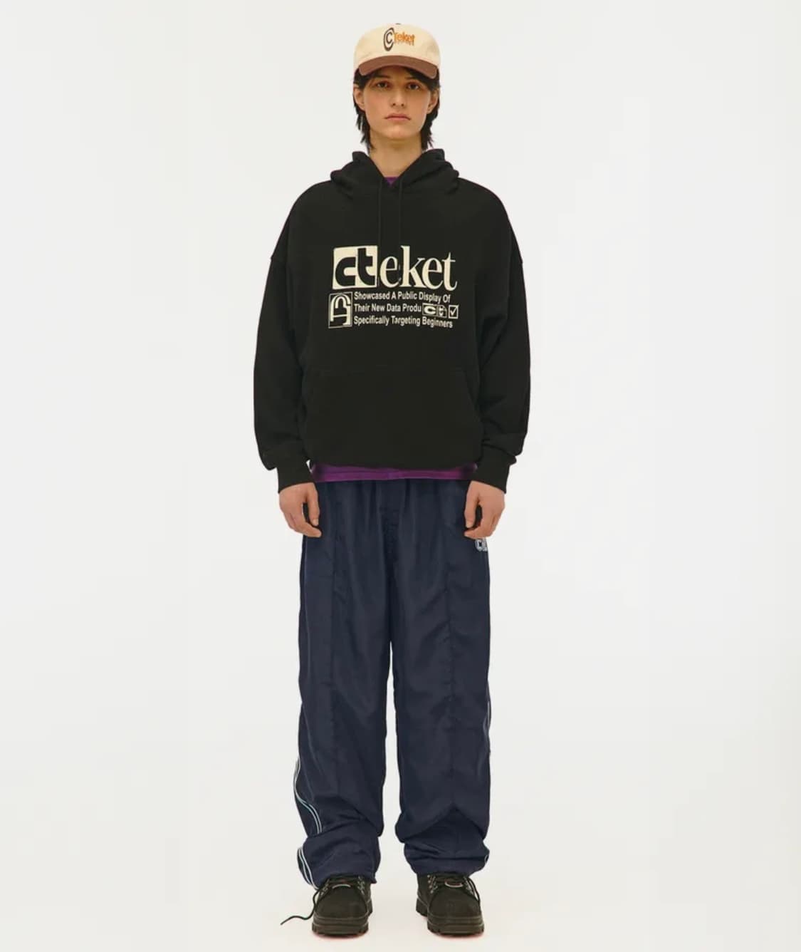 테켓 Com Track Pants Navy (M사이즈) 상품이미지3