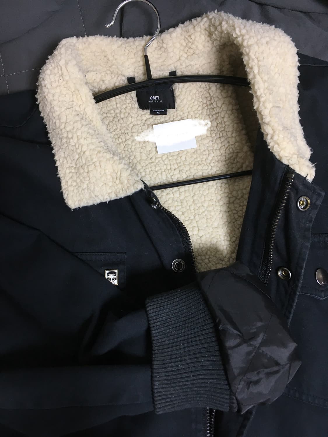 오베이 양털 자켓 상품이미지3