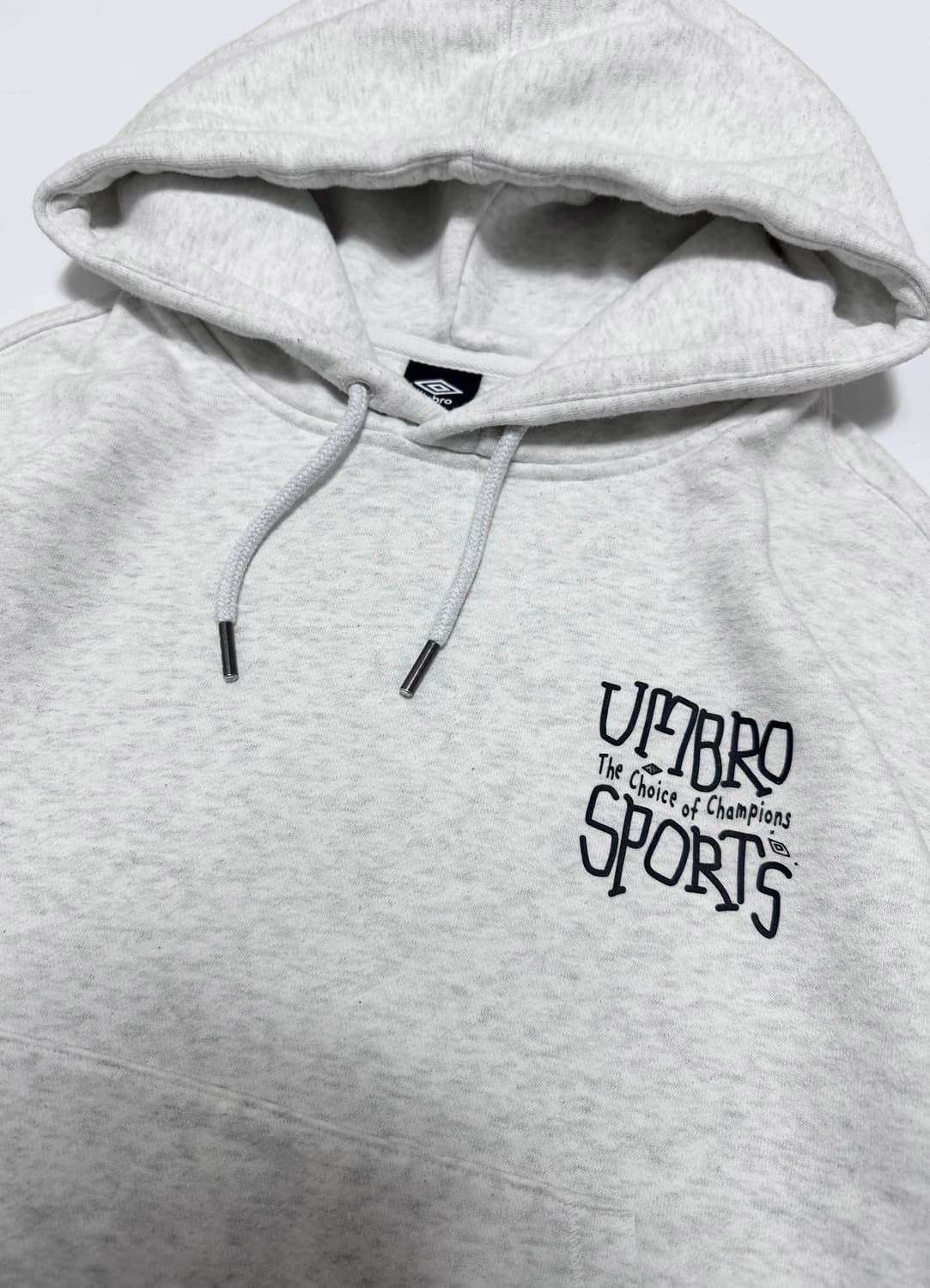 엄브로 로고 멜란지 후드티 상품이미지4