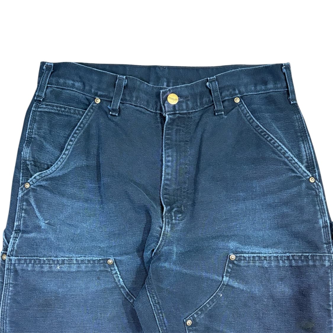 빈티지 칼하트 B01 더블니 블랙 USA 상품이미지3