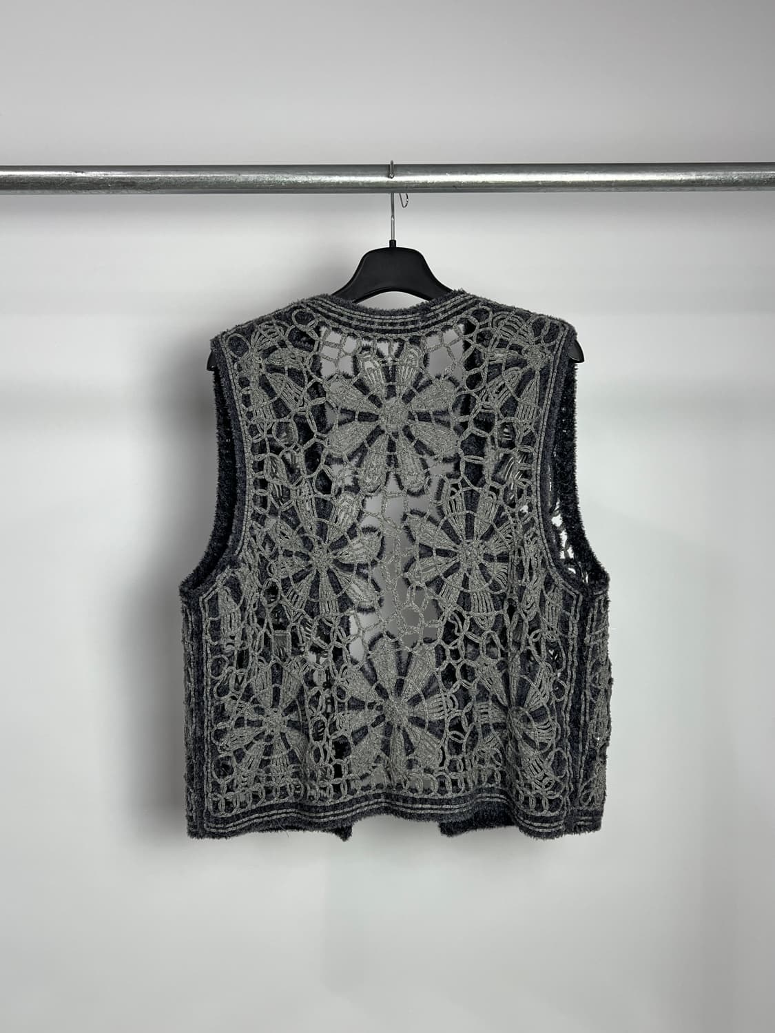 빈티지 크로쉐 니트 베스트 상품이미지5