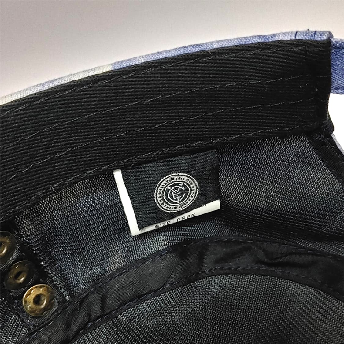 CAPEYO 정품 블루 마블링 빈티지 군모 모자 J-33 상품이미지6