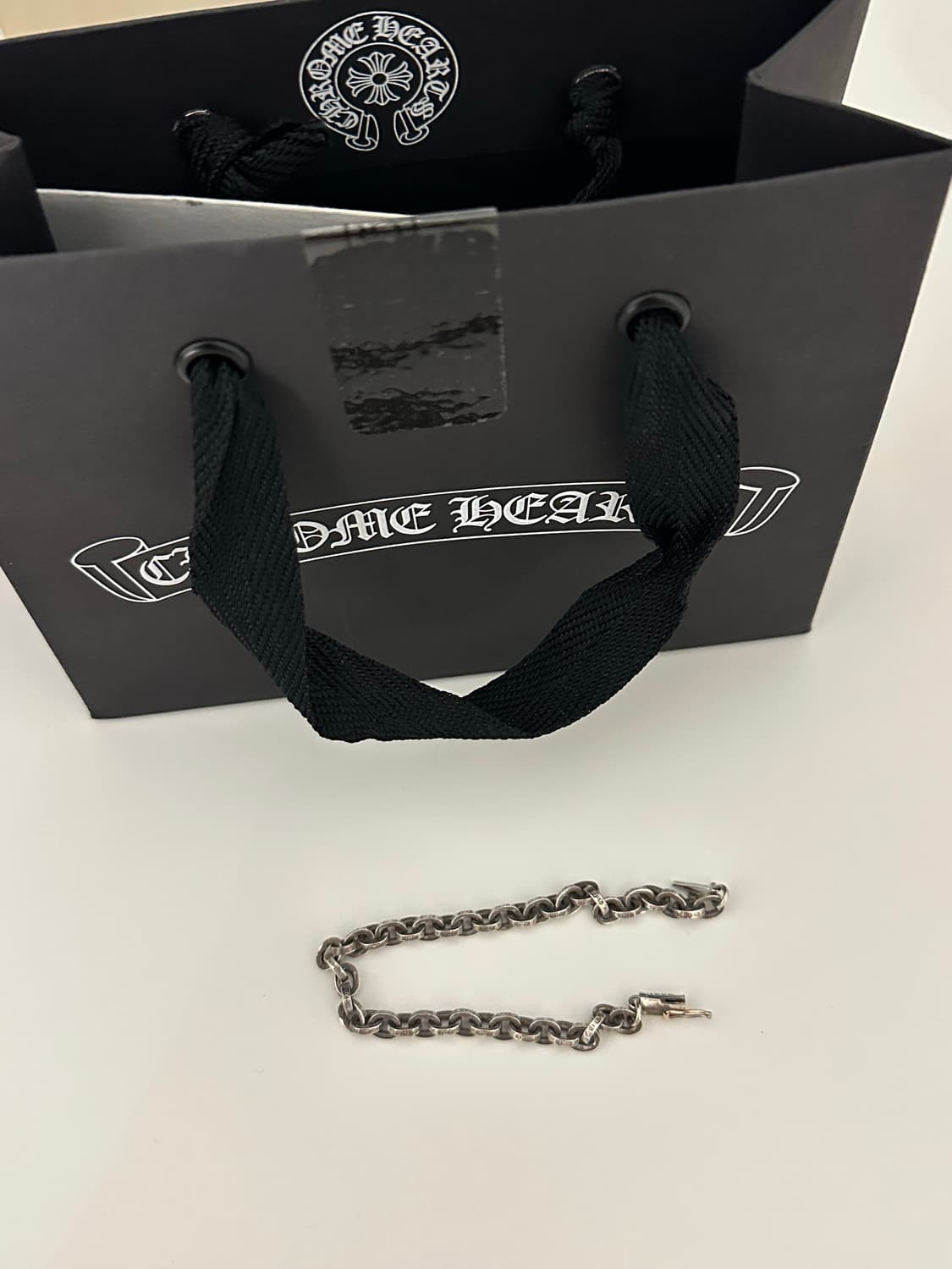 크롬하츠 페이퍼체인 팔찌 스몰 상품이미지1