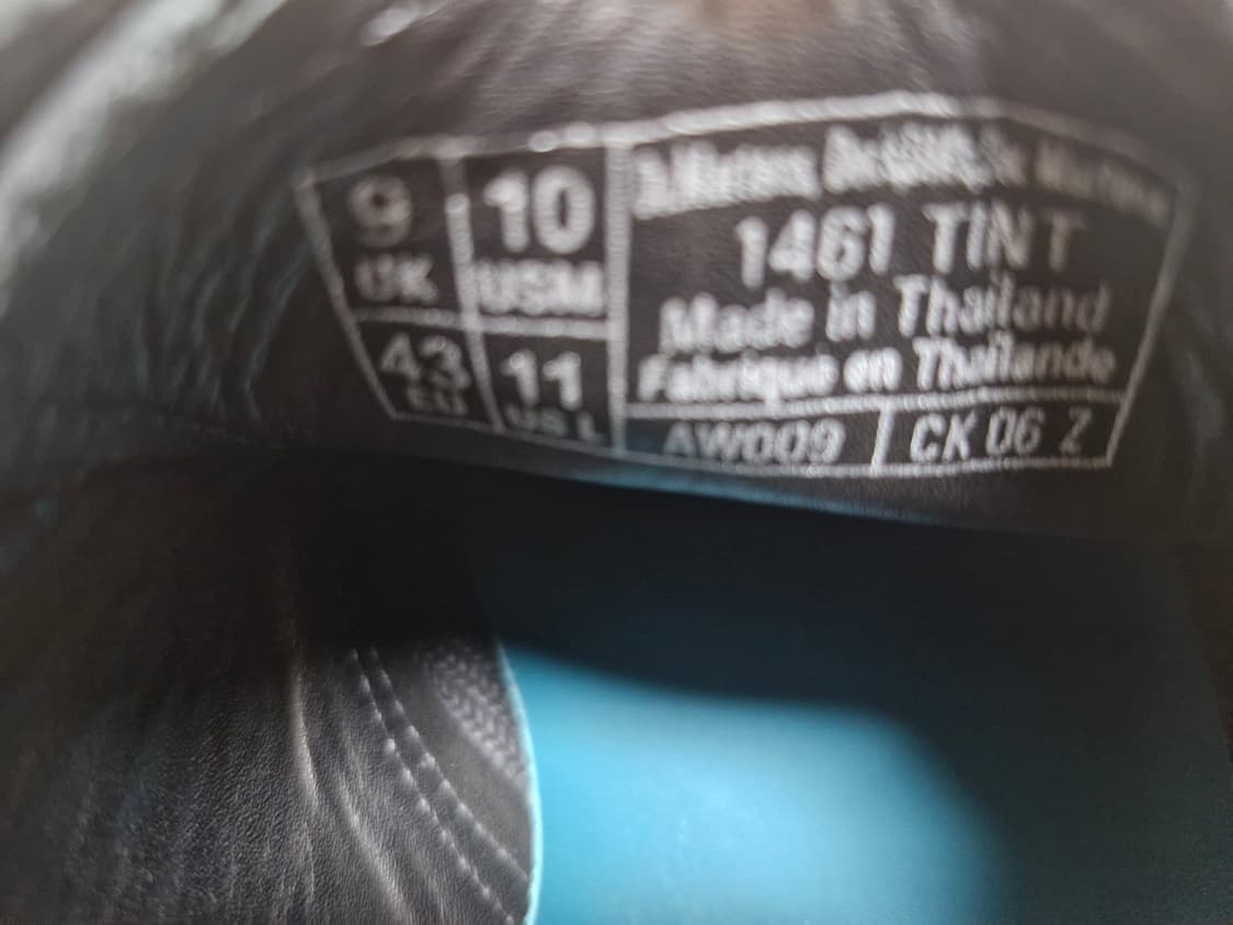 닥터마틴x디스이즈네버댓 콜라보 1461 280사이즈 판매합니다 상품이미지6