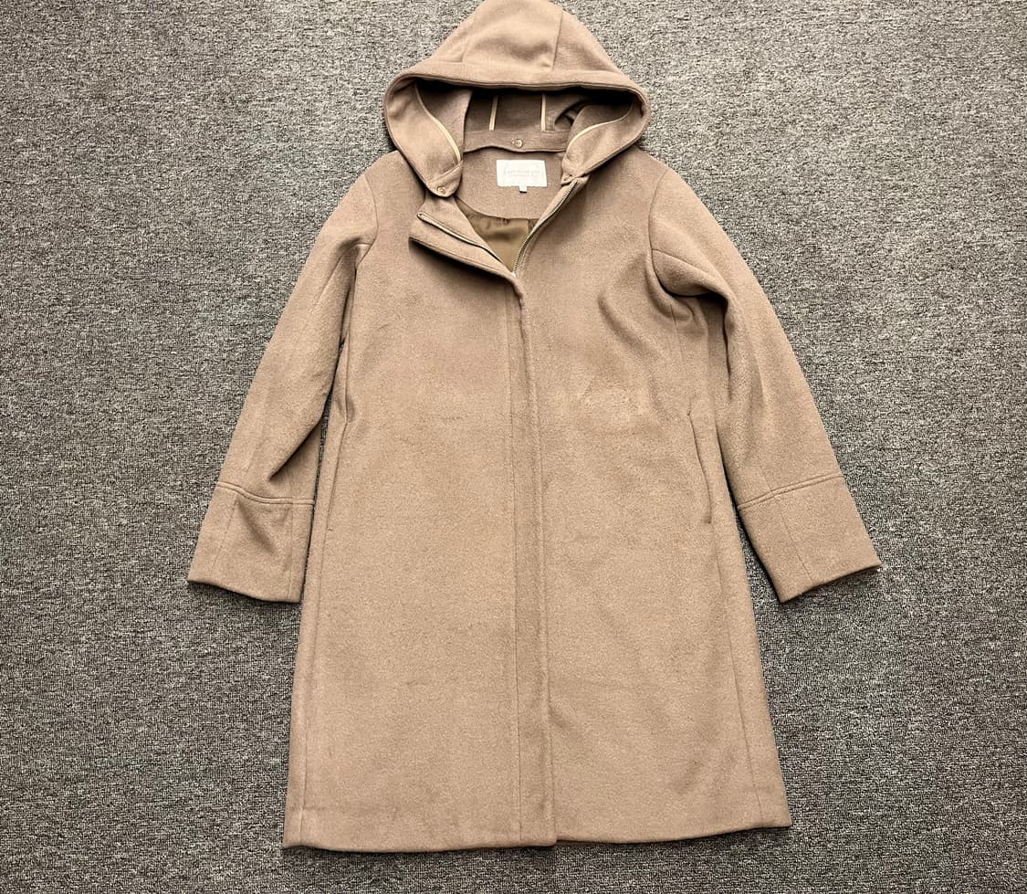 [55] 유나이티드 애로우즈 후드 모직코트 M  상품이미지1