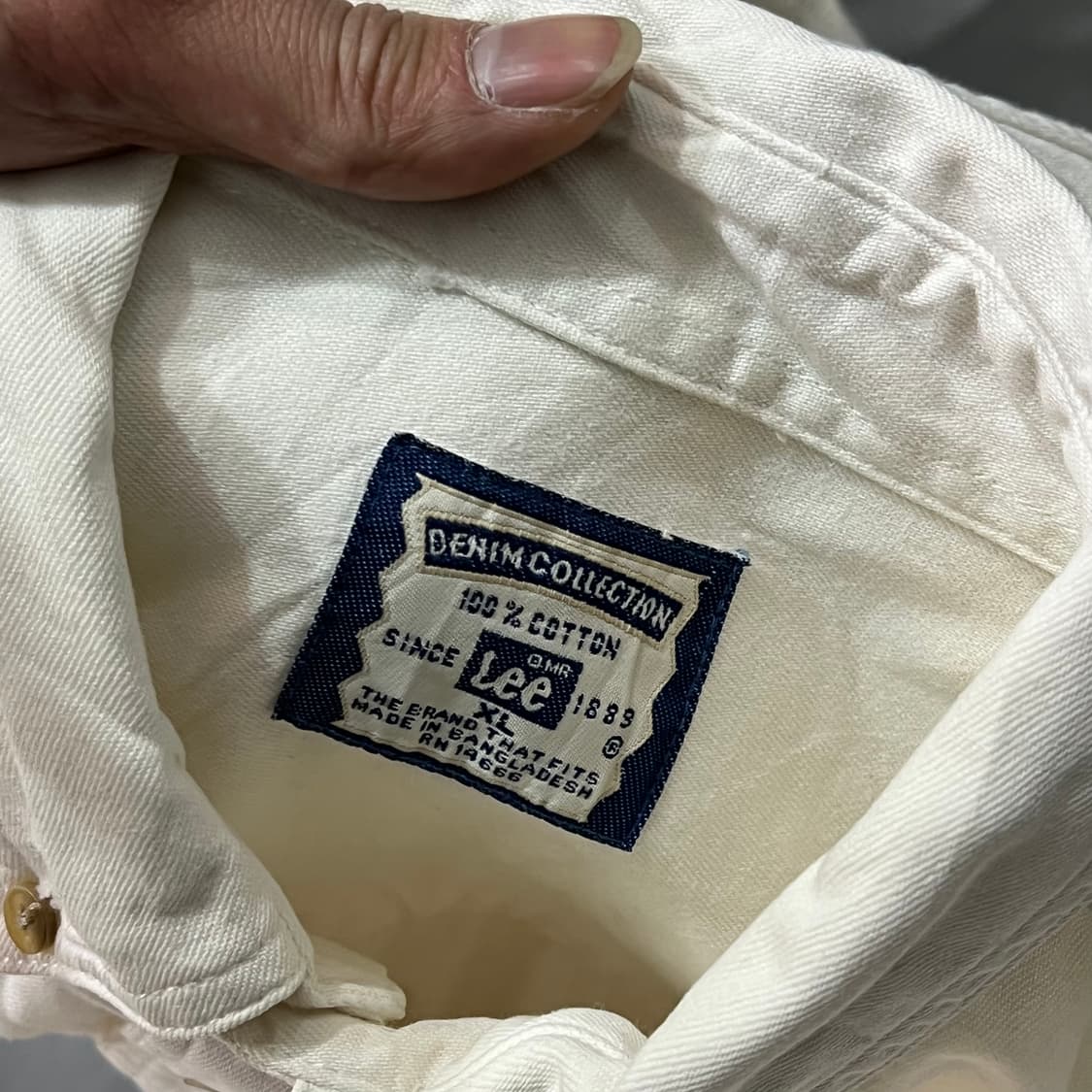  리 워크 데님 셔츠 y15022 상품이미지5