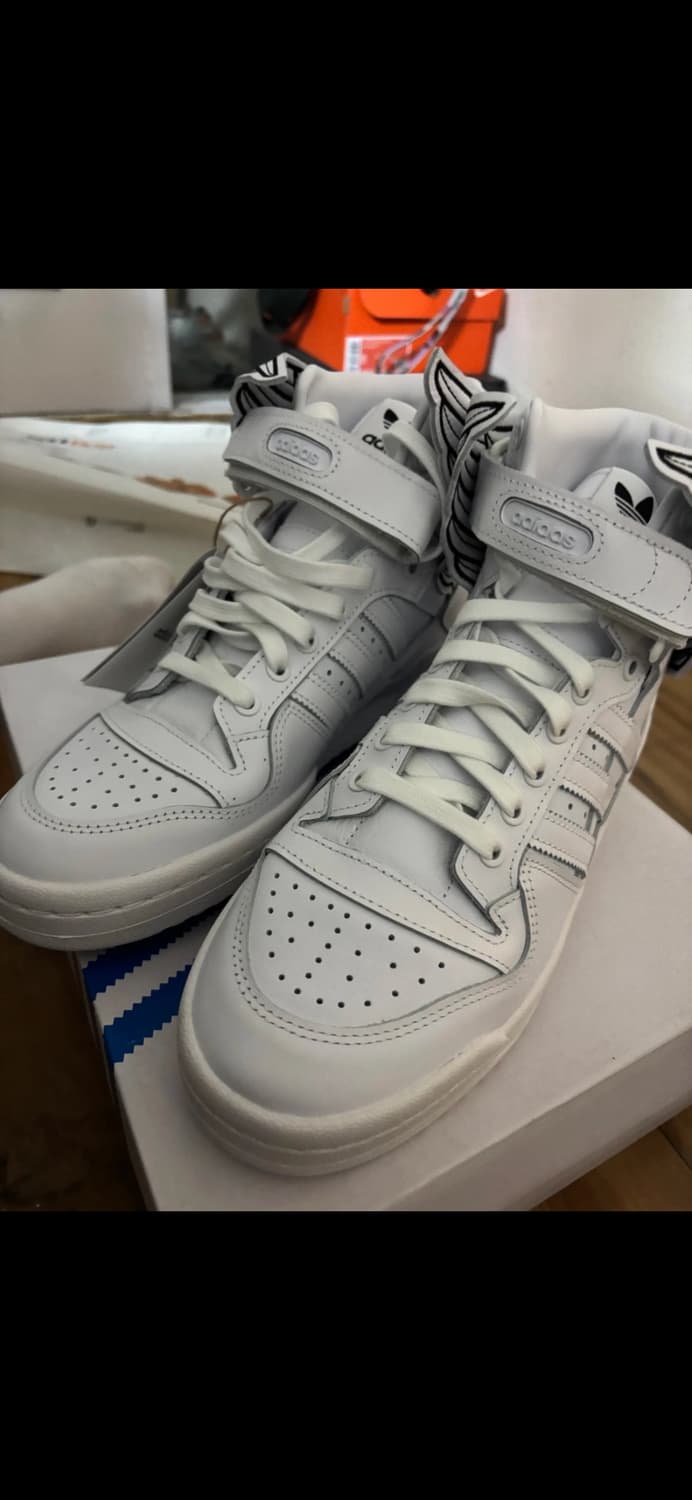 새싱품 아디다스 제레미스캇 포럼 하이 윙스 4.0 260 상품이미지4