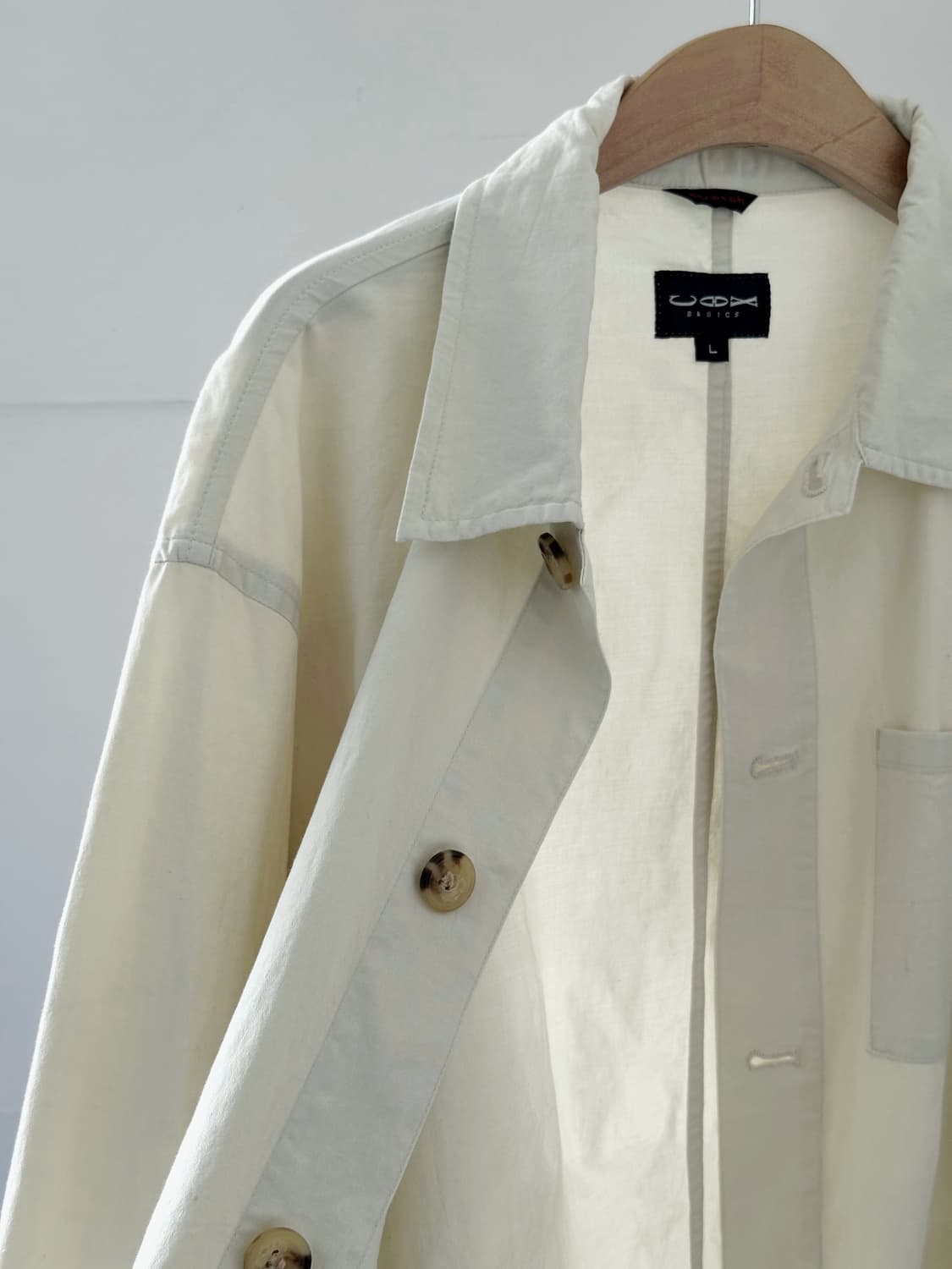 Light cotton poly utility jacket 상품이미지4