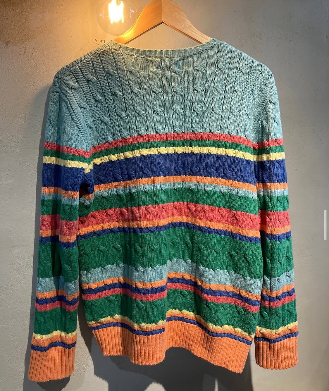 폴로 케이블 니트  상품이미지4