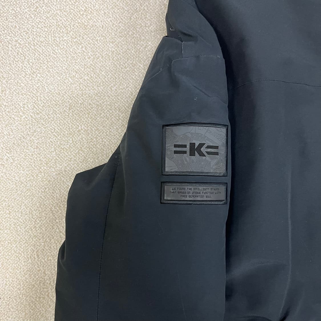 [95] K2 케이투 공용 매킨리 구스다운 숏 패딩 자켓 블랙 3926 상품이미지4