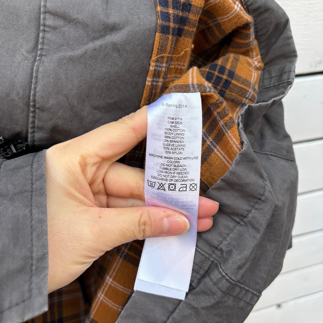 Armani Exchange 아르마니 익스체인지 필드 자켓 야상  사이즈 상품이미지9