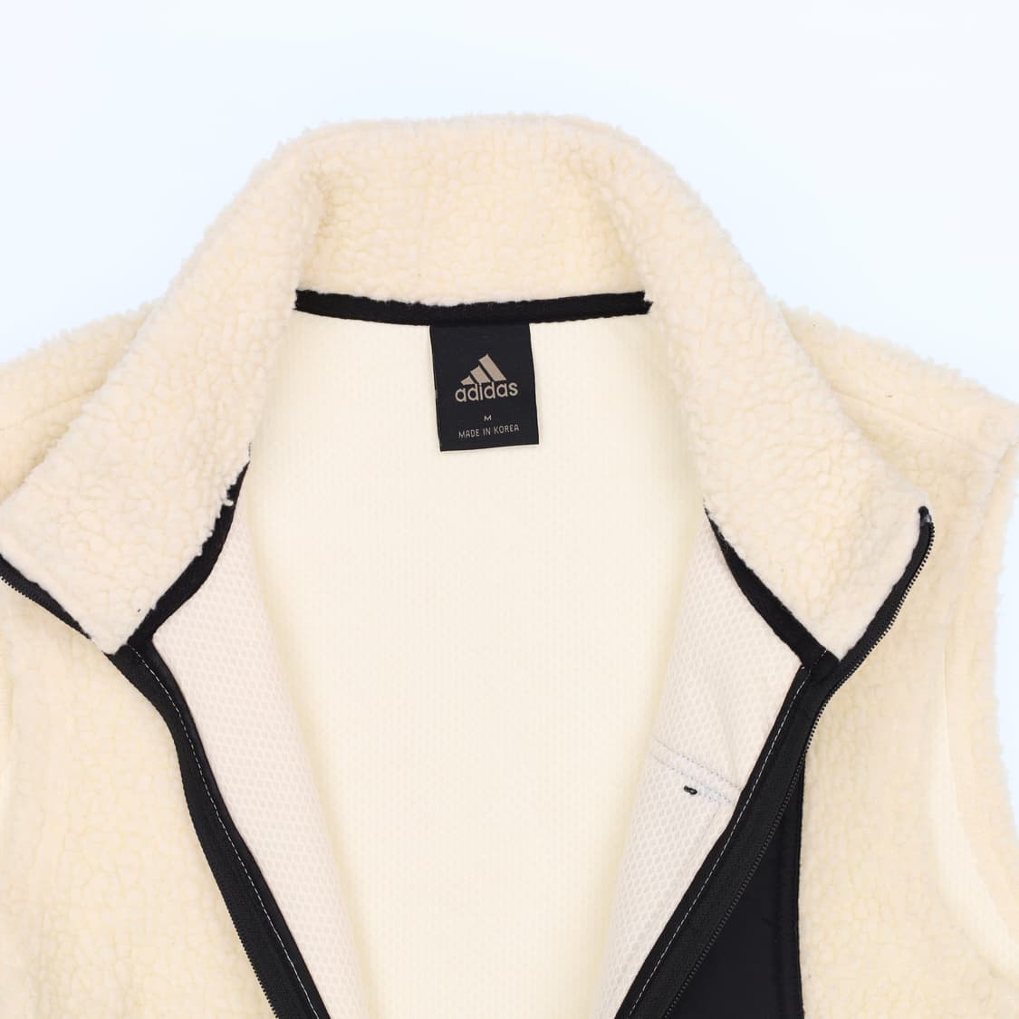 [M] 아디다스 플리스 뽀글이 집업 조끼 자켓 N6984 상품이미지4