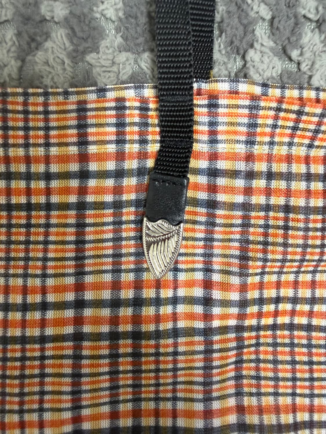 TOGA 토가 비릴리스 체크패턴 토트백 상품이미지2