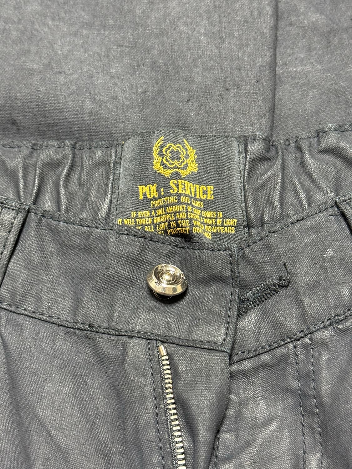 포그서비스 밀리터리 코팅 포켓 팬츠 3사이즈 상품이미지4