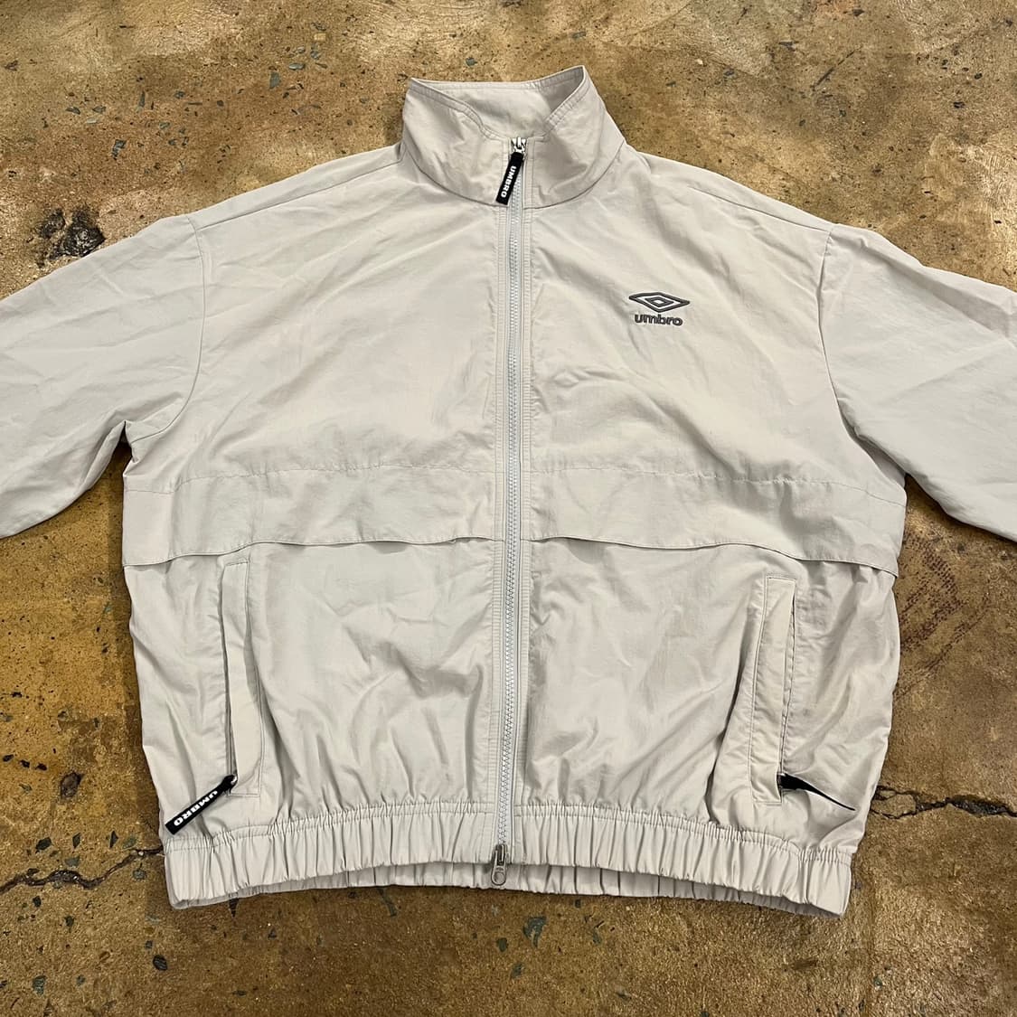 [정품/90,s] 엄브로 바람막이 집업 자켓 b18 상품이미지3