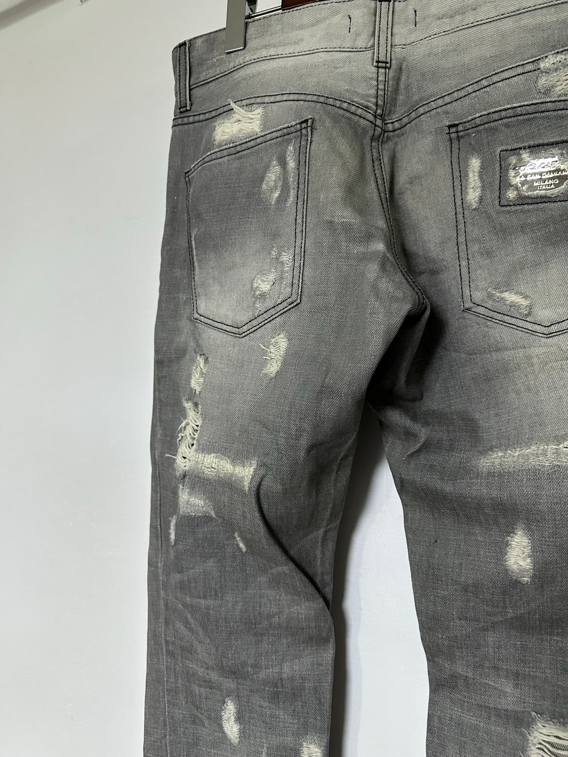 돌체앤가바나 데미지 청바지 상품이미지4